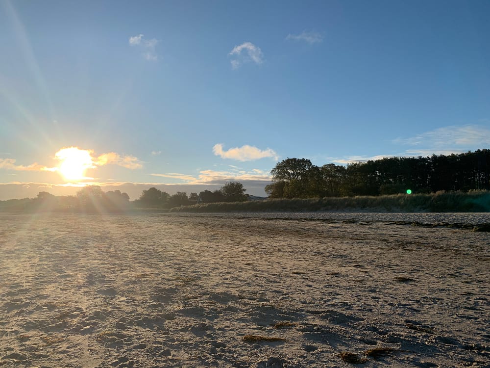Herbstsonne Sehlendorfer Strand