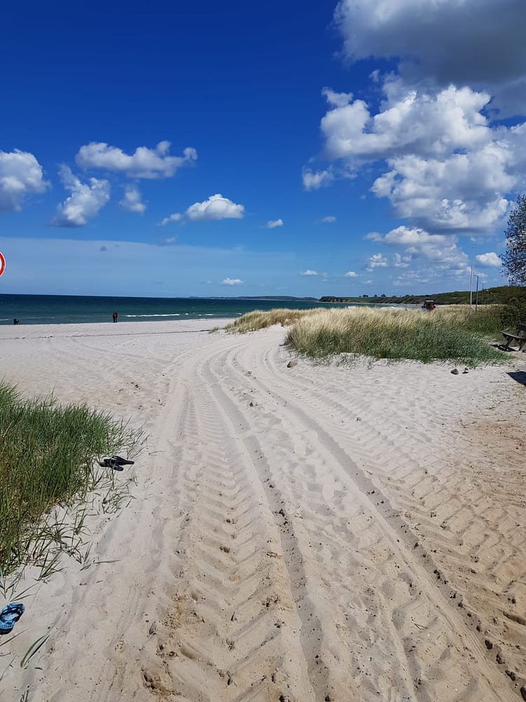 Zugang zum Strand in Sehlendorf