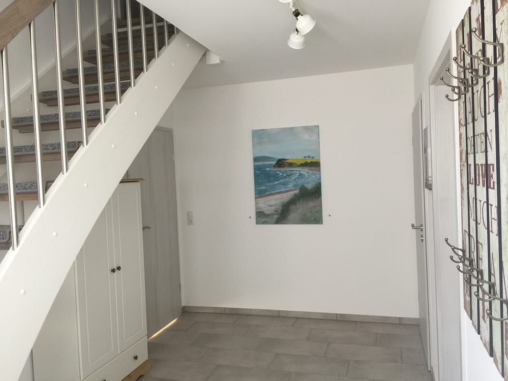 Treppe zum Obergeschoss